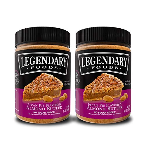 Legendary Foods | Pecan Pie Almond Nut Butter 16 Oz Jar | Low