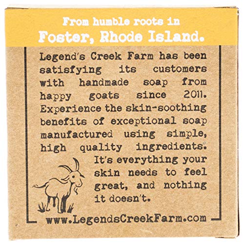 Honey Oatmeal Goat Milk Soap - 5 Oz Bar - Great For Sensitive Skin