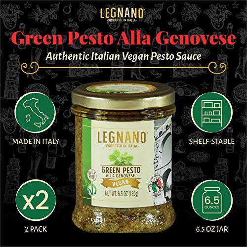 Green Pesto Alla Genovese By Legnano | Authentic Italian Basil P
