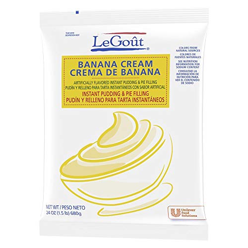 LeGout Banana Cream Instant Pudding and Pie Filling Colors from ...