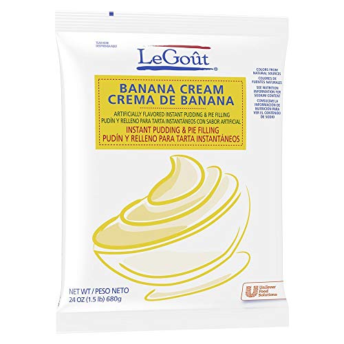 LeGout Banana Cream Instant Pudding and Pie Filling Colors from ...
