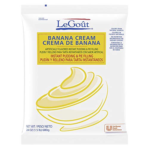 LeGout Banana Cream Instant Pudding and Pie Filling Colors from ...