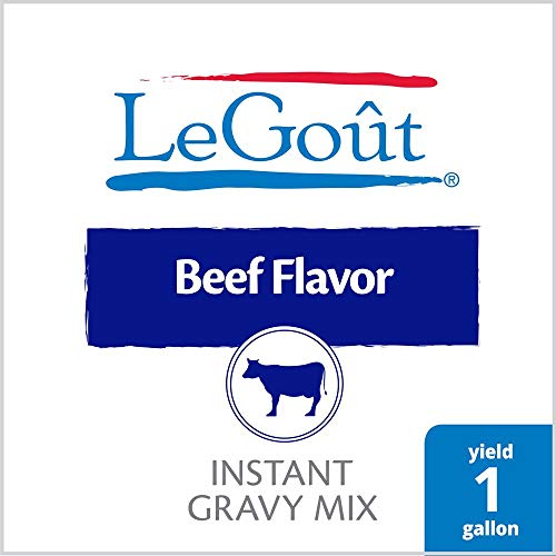 Legout Beef Instant Gravy Mix No Artificial Flavors, 0G Trans Fa