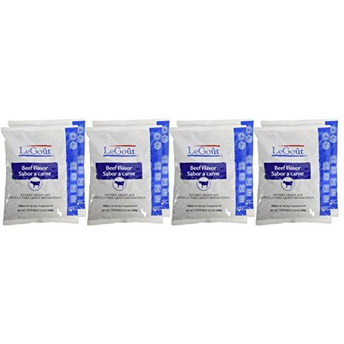Legout Beef Instant Gravy Mix No Artificial Flavors, 0G Trans Fa