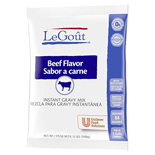 Legout Beef Instant Gravy Mix No Artificial Flavors, 0G Trans Fa