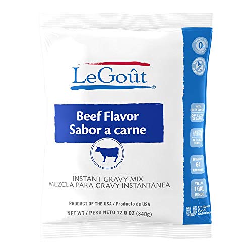 Legout Beef Instant Gravy Mix No Artificial Flavors, 0G Trans Fa