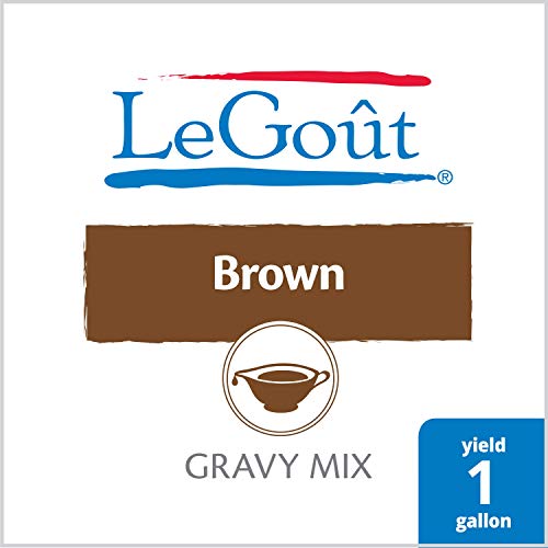 Legout Brown Instant Gravy Mix 0G Trans Fat, 13.29 Oz, Pack Of 8