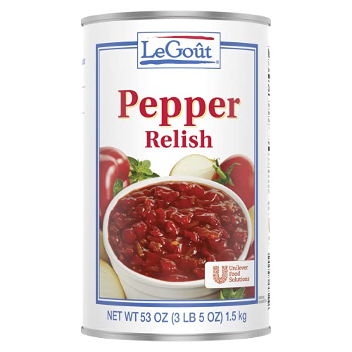 Legout Pepper Relish, 3-Pounds