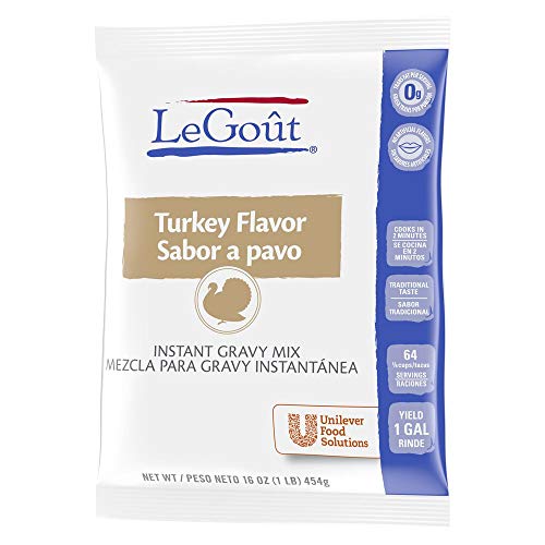 Legout Turkey Instant Gravy Mix Easy Preparation, 0G Trans Fat,