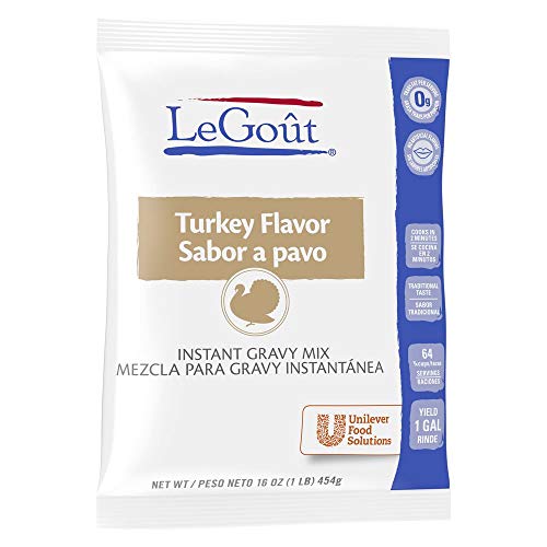 Legout Turkey Instant Gravy Mix Easy Preparation, 0G Trans Fat,