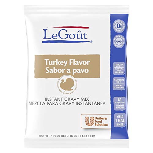 Legout Turkey Instant Gravy Mix Easy Preparation, 0G Trans Fat,