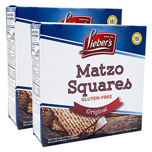 Leibers Matzo Crackers Matzah Squares, Original, All Natural, G