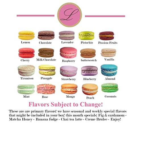 Leilalove Macarons - Mademoiselle De Paris - Collections Of 15 -