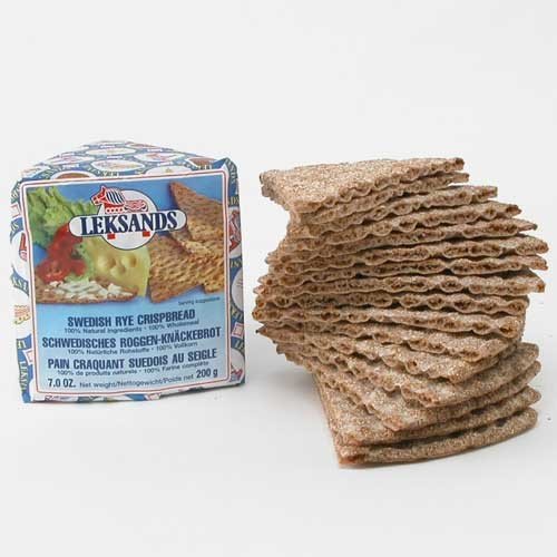 Swedish Crispbread Wedges By Leksands 7 Ounce Swedish Crispbread Wedges By Leksands 7 Ounce