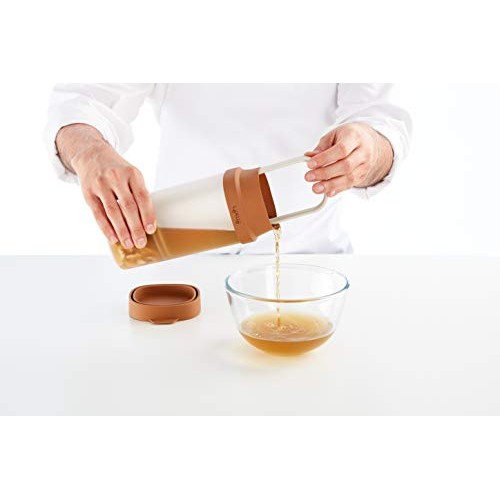 Lekue Nut, Almond Milk &Amp; Grain Milk Maker, 1 Quart, Brown