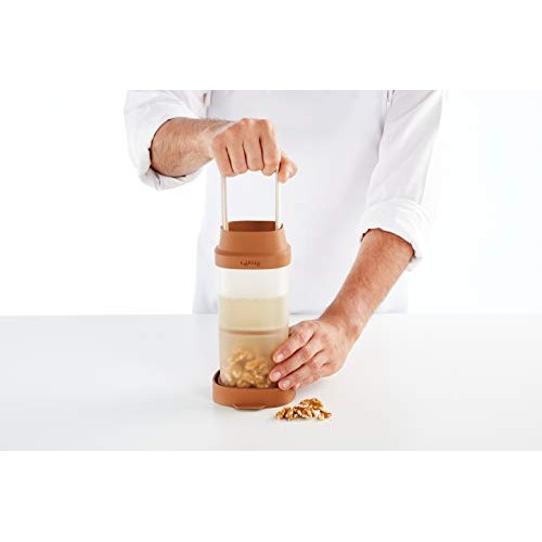 Lekue Nut, Almond Milk &Amp; Grain Milk Maker, 1 Quart, Brown