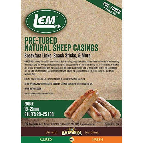 Lem Products 1243 Pre-Tubed Sheep Casings