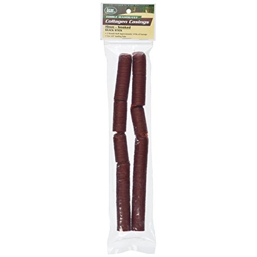 Lem Products Smoked Mahogany Edible Collagen Casing 17Mm