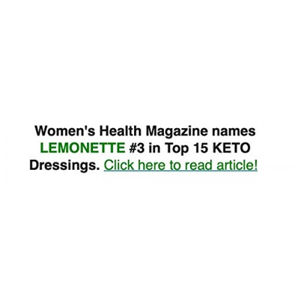 LEMONETTE Cumin Salad Dressing 3 pack: Keto Approved As Seen In...