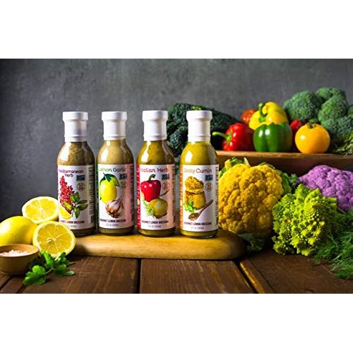 Lemonette Dressings Salad Dressing &Amp; Marinade Harvest Variety 3