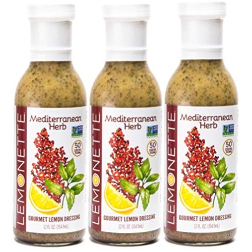 Lemonette Sugar Free, Low Cal, Low Fat Salad Dressing: Mediterra