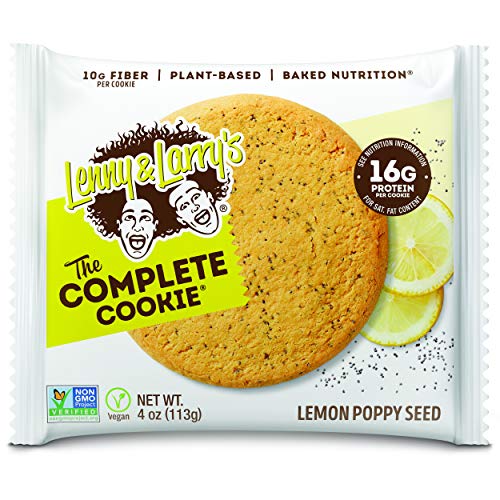 Lenny &Amp; Larrys The Complete Cookie, Lemon Poppy Seed, Soft Bake