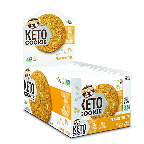 Lenny &Amp; Larrys Keto Cookie, Peanut Butter, 1.6 Oz Pack Of 12 Lenny &Amp; Larrys Keto Cookie, Peanut Butter, 1.6 Oz Pack Of 12
