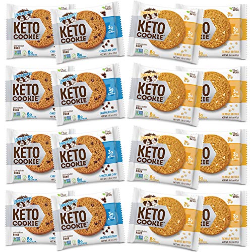 Lenny &Amp; Larrys Keto Cookie Variety Pack, Chocolate Chip And Pea
