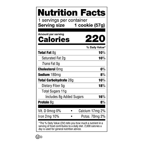 Lenny &Amp; Larrys The Complete Cookie, Peanut Butter, 4 Ounce Cook