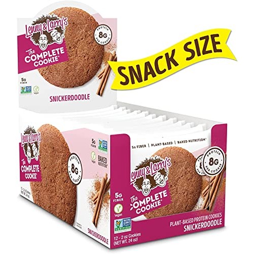 Lenny &Amp; Larrys The Complete Cookie, Snickerdoodle, 2 Oz Pack O