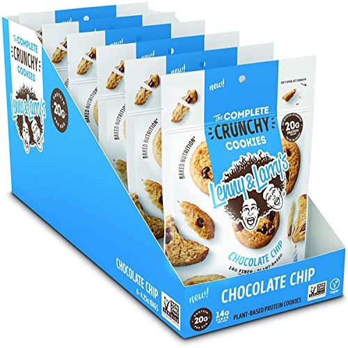 Lenny &Amp; Larrys The Complete Crunchy Cookies, Chocolate Chip, 4.