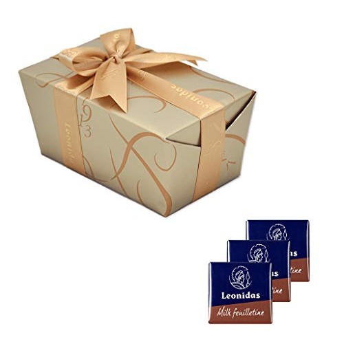 Leonidas Belgian Chocolates: 1 Lb Napolitain Feuilletine Milk Ch