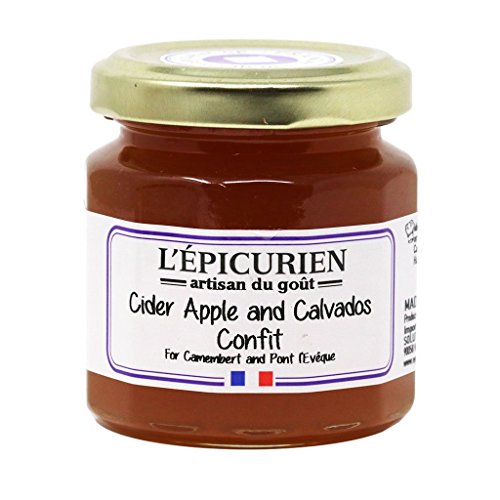 Lepicurien, Apple Cider Confit French Jam With Calvados Brandy