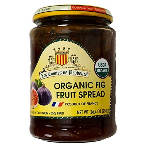 Les Comtes De Provence Organic Fig Fruit Spread Jam Made In Fran