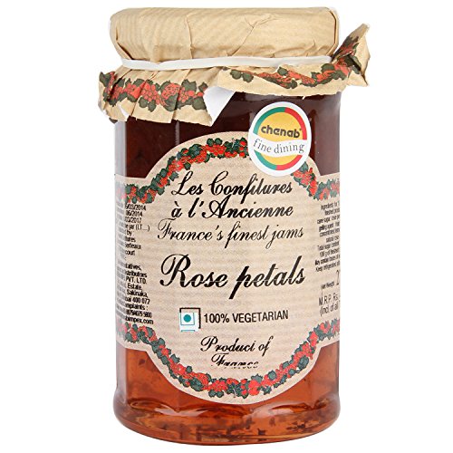 Rose Petal Jam Andresy All Natural French Jam Pure Sugar Cane 9.