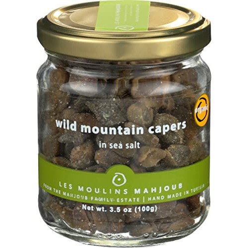 Les Moulins Mahjoub Organic Capers, 3.5 Oz