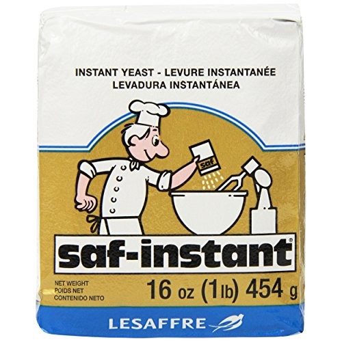 Lesaffre Saf-Instant Yeast, Gold, 4 Pound
