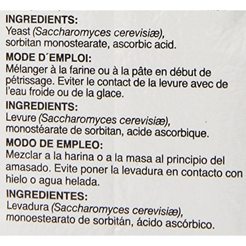 Lesaffre Saf-Instant Yeast, Gold, 1 Pound