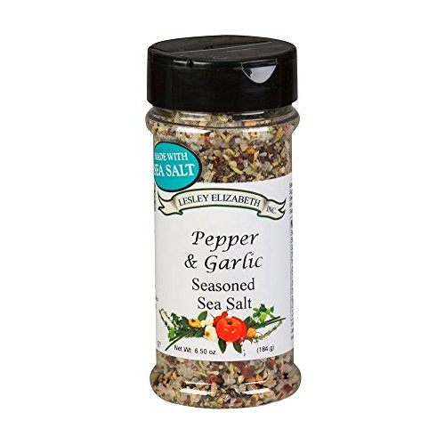 Pepper &Amp; Garlic Seasoned Sea Salt Sp9069