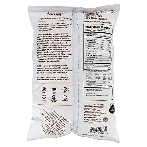 Lesser Evil - Buddha Bowl Organic Popcorn Oh My Ghee - 5 Oz.
