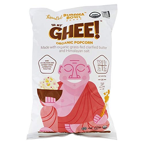 Lesser Evil - Buddha Bowl Organic Popcorn Oh My Ghee - 5 Oz.