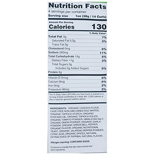 Lesserevil, Egg White Curls, Huevos Rancheros, 4 Ounce