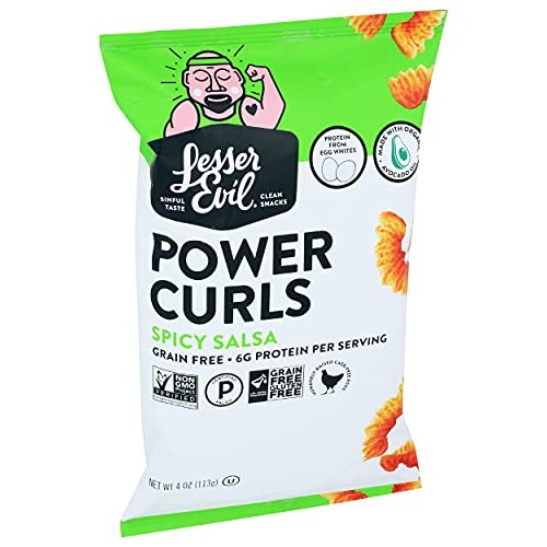 Lesserevil, Egg White Curls, Huevos Rancheros, 4 Ounce