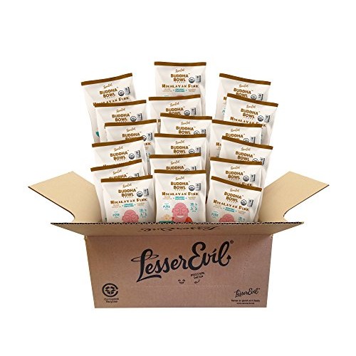 Lesserevil Buddha Bowl Organic Popcorn, Himalayan Pink, 0.88 Oun