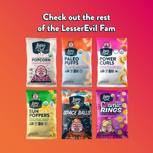 LesserEvil Lil Puffs Variety Pack, Contains 2 Sweet Potato Appl... LesserEvil Lil Puffs Variety Pack, Contains 2 Sweet Potato Appl...