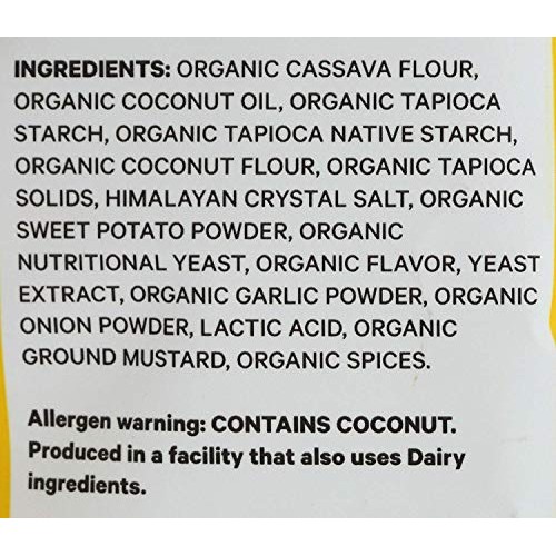 Lesserevil Organic No Cheddar Paleo Puffs, 5 Oz