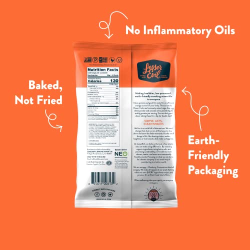 Lesserevil Power Curls Egg And Cheese, 4 Oz