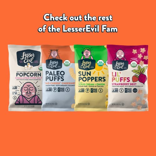 Lesserevil Power Curls Egg And Cheese, 4 Oz