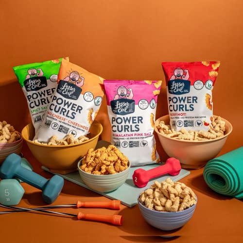 Lesserevil Power Curls Egg And Cheese, 4 Oz