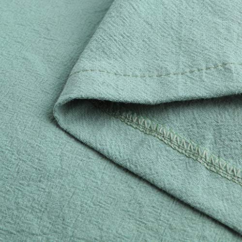 Linen Shirts For Women Summer Plus Size Women Fashion Solid Casu